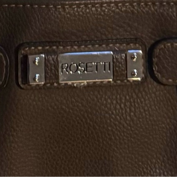 Rossetti Small Brown Handbag. 6”x8”. Crossbody. - Picture 3 of 6